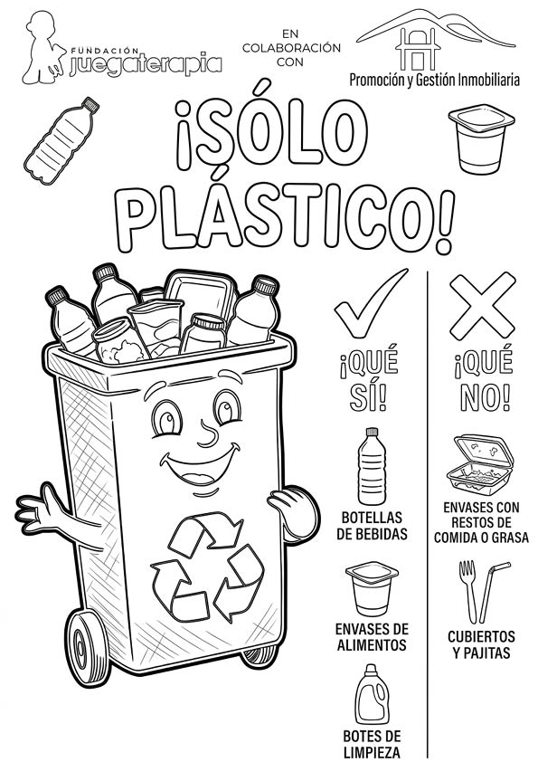 Plástico: Para Colorear